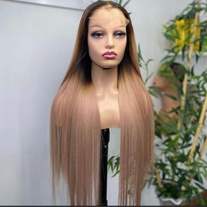 Lush New wig Frontal 5*5 closure color Muave